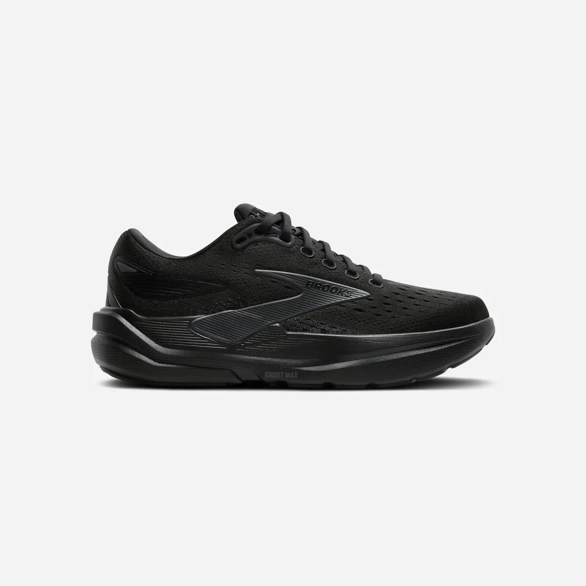 Brooks Ghost Max 3 Black Black Ebony 1