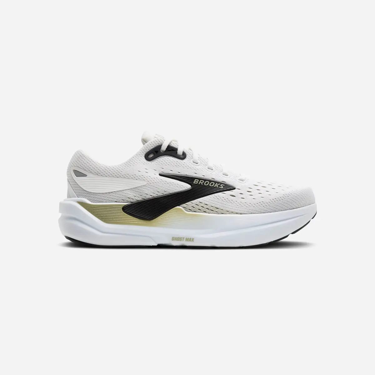 Brooks Ghost Max 3 Bright White Tea Black 1