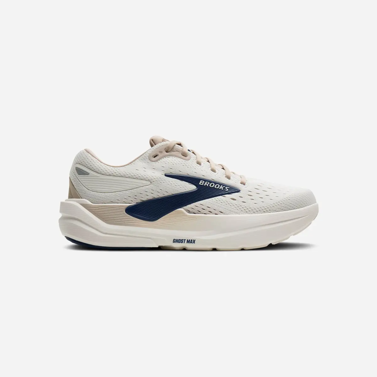 Brooks Ghost Max 3 Coconut Chateau Navy 1