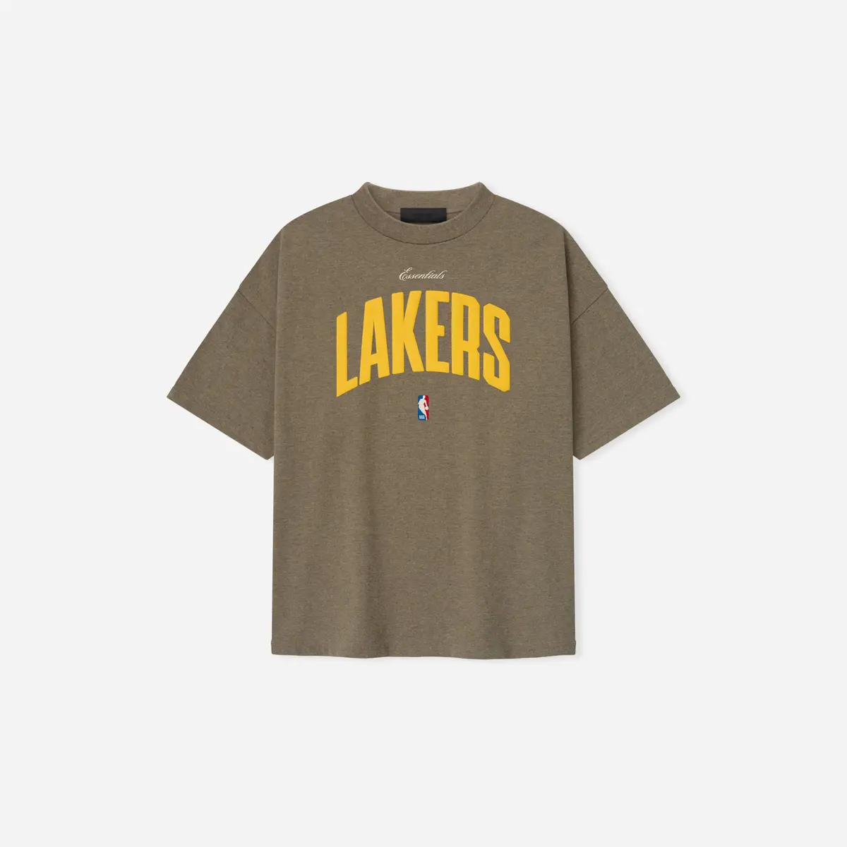 Fear Of God Essentials Lakers 90S Tee Homestead Heather 1