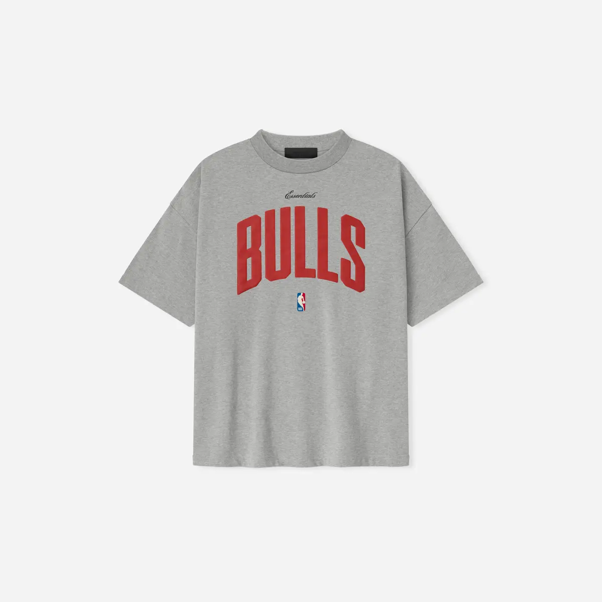 Fear Of God Essentials Bulls 90S Concrete Heather Tee 1