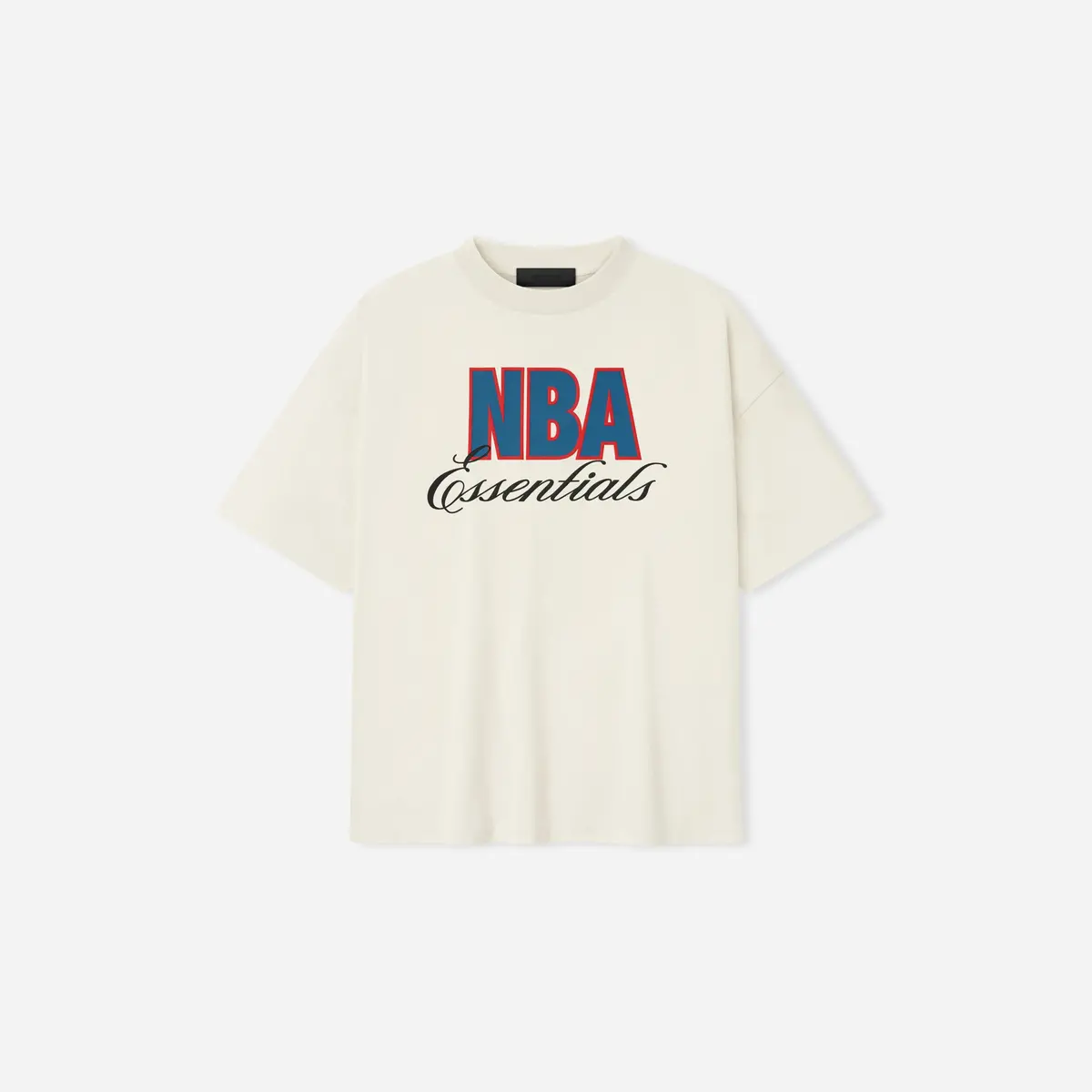 Fear Of God Essentials Nba 90S Cream White Tee 1