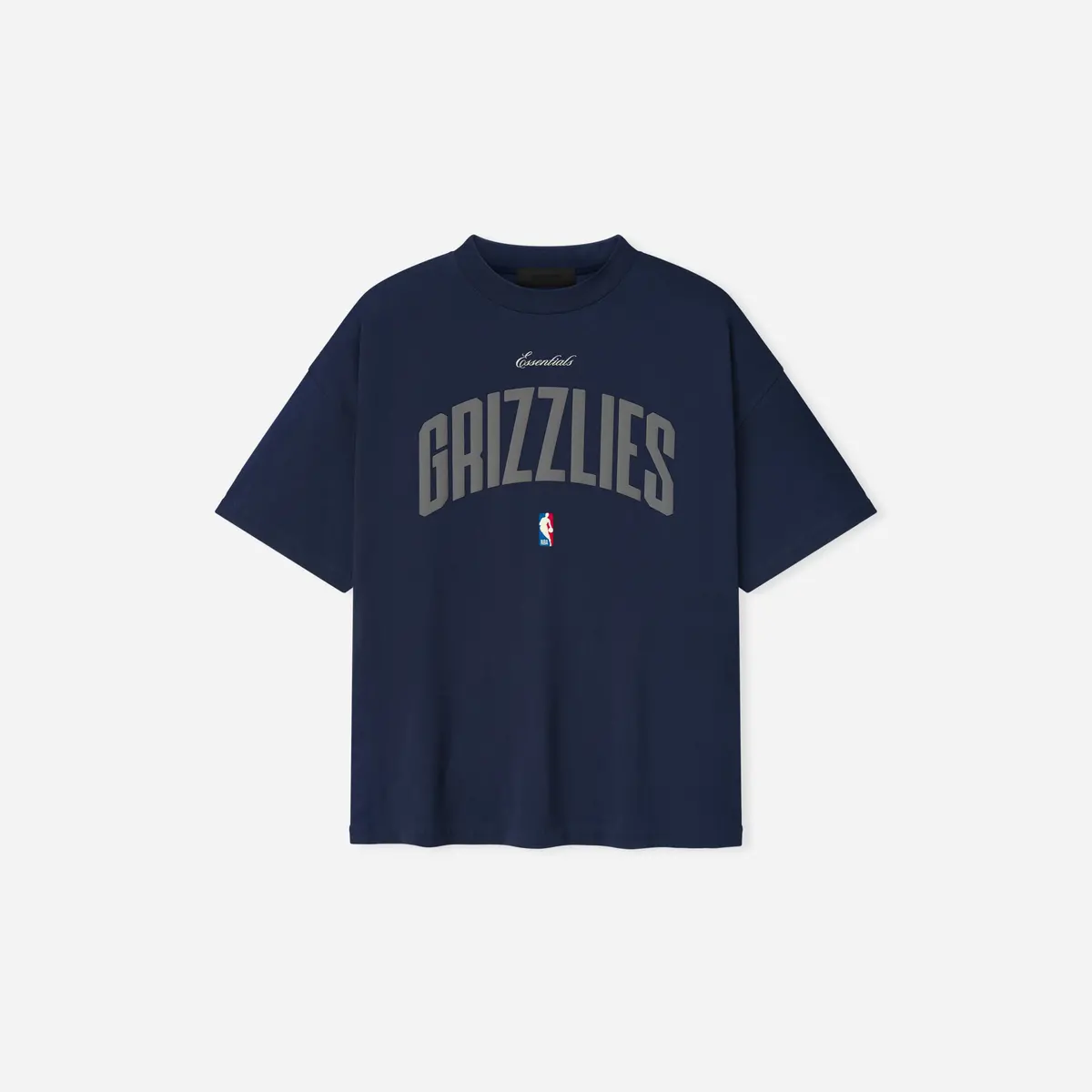 Fear Of God Essentials Memphis Grizzlies 90S Fit Tee Midnight Navy 1