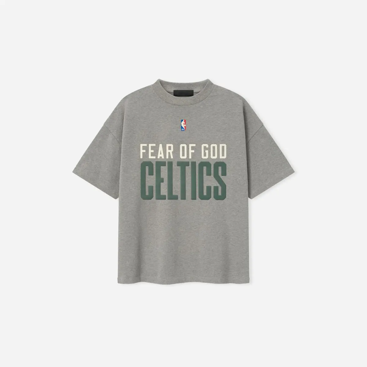 Fear Of God Essentials Celtics 90S Tee Concrete Heather 1