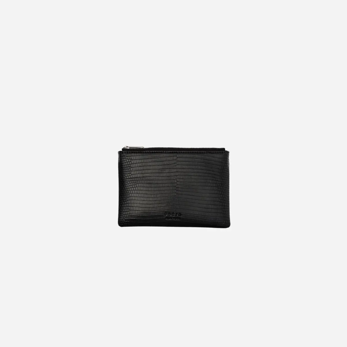 Freja Zip Pouch 7 Black Lizard 1