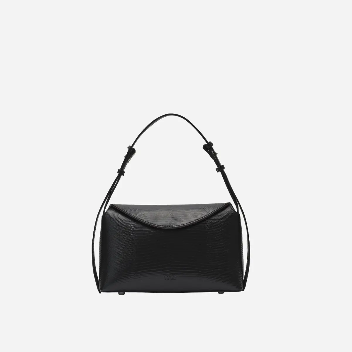 Freja Hudson Bag Black Lizard 1