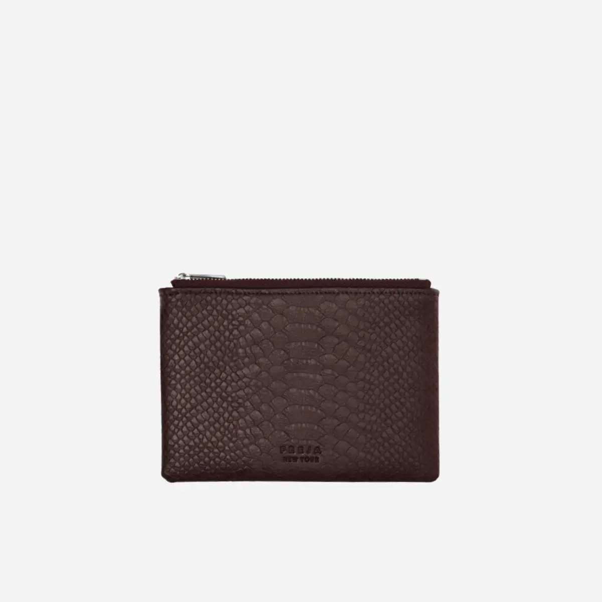 Freja Zip Pouch 7 Berry Croc 1