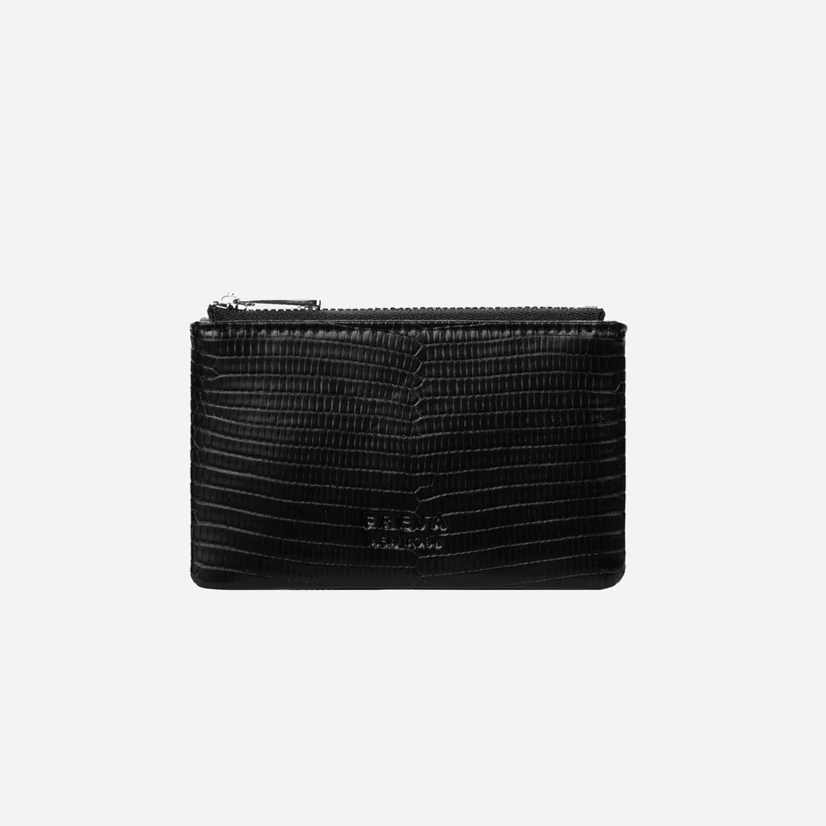 Freja Zip Pouch 5 Black Lizard 1