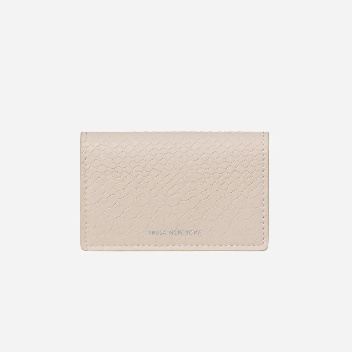 Freja Cardholder Oat Croc 1