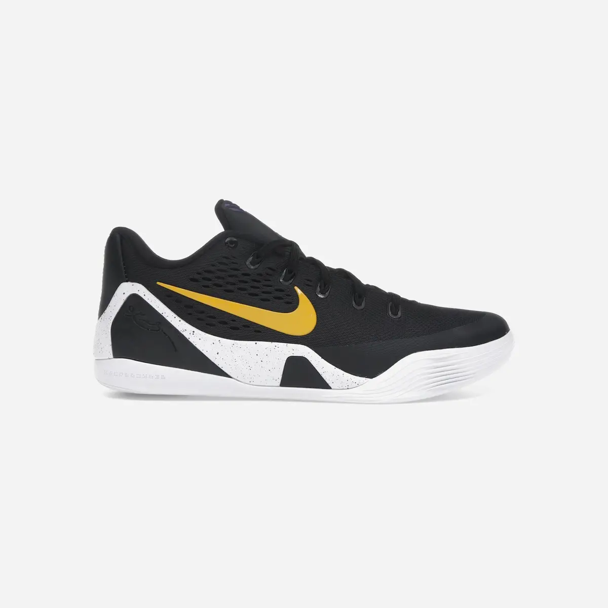 Nike Kobe 9 Em Low Protro Tb Black University Gold 1