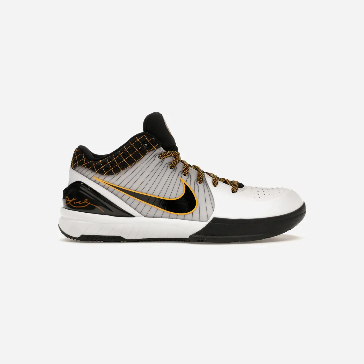 Nike Kobe 4 Protro White Black Del Sol 1