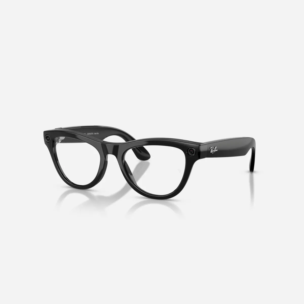 Ray-Ban Meta Skyler Shiny Black Frame Clear Lens - Gen 2 1