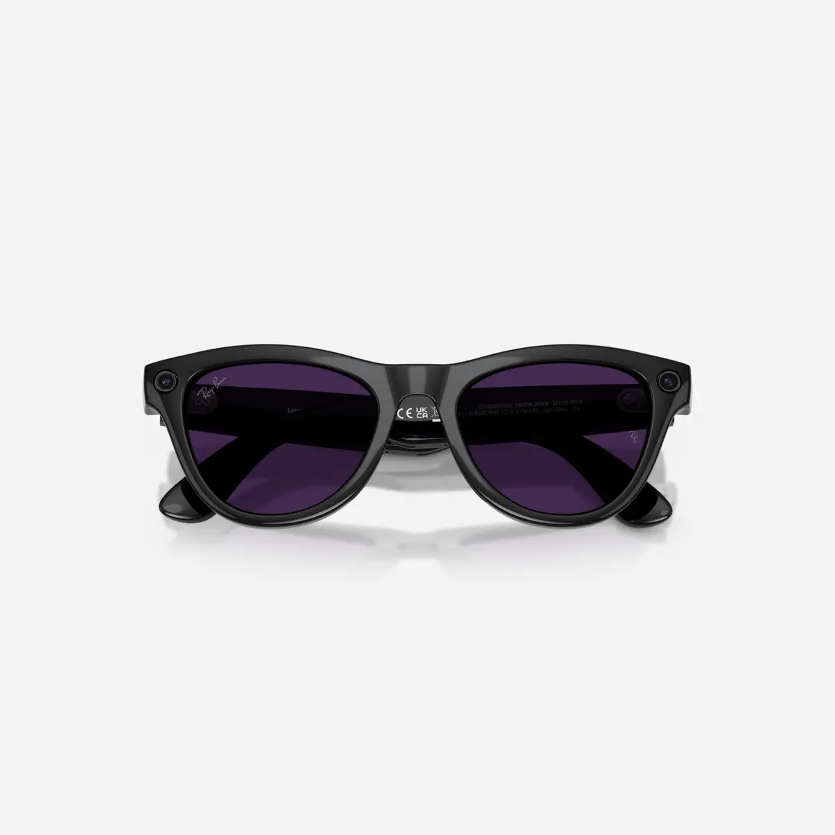 Ray-Ban Meta Skyler Shiny Black Frame Violet Lens Transition - Gen 2 2