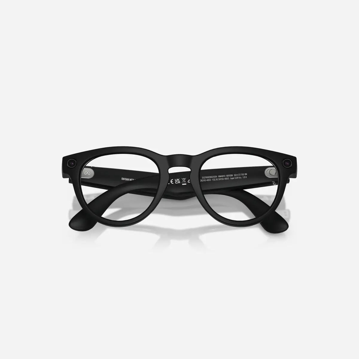 Ray-Ban Meta Headliner Matte Black Frame Clear Lens - Gen 2 2