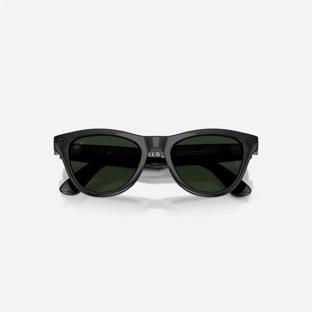 Ray-Ban Meta Skyler Shiny Black Frame Clear-Graphite Green Lens Transition - Gen 2 2