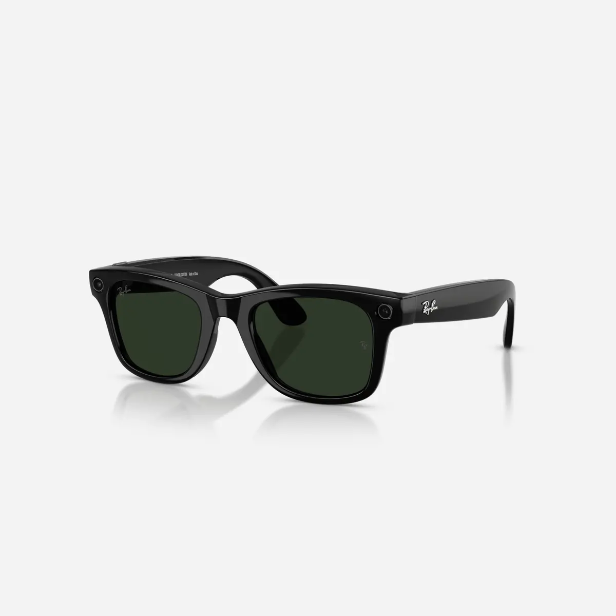 Ray-Ban Meta Wayfarer Shiny Black Frame Clear-Graphite Green Lens Transition - Gen 2 1