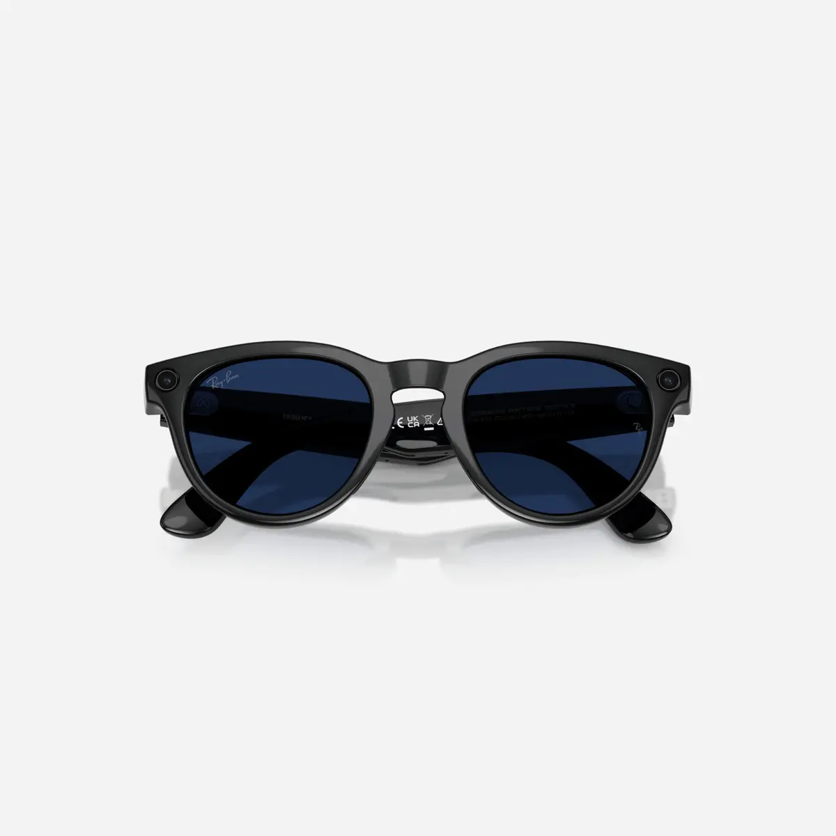 Ray-Ban Meta Headliner Shiny Black Frame Clear-Sapphire Lens Transition - Gen 2 2