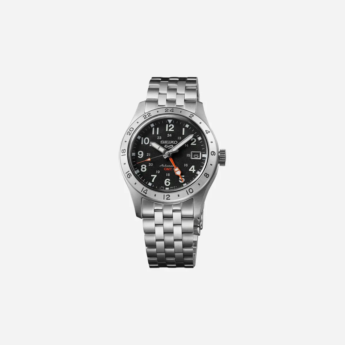 Seiko 5 Sports Field Sports Style Black Dial Stainless Steel Watch - Ssk023k1 1