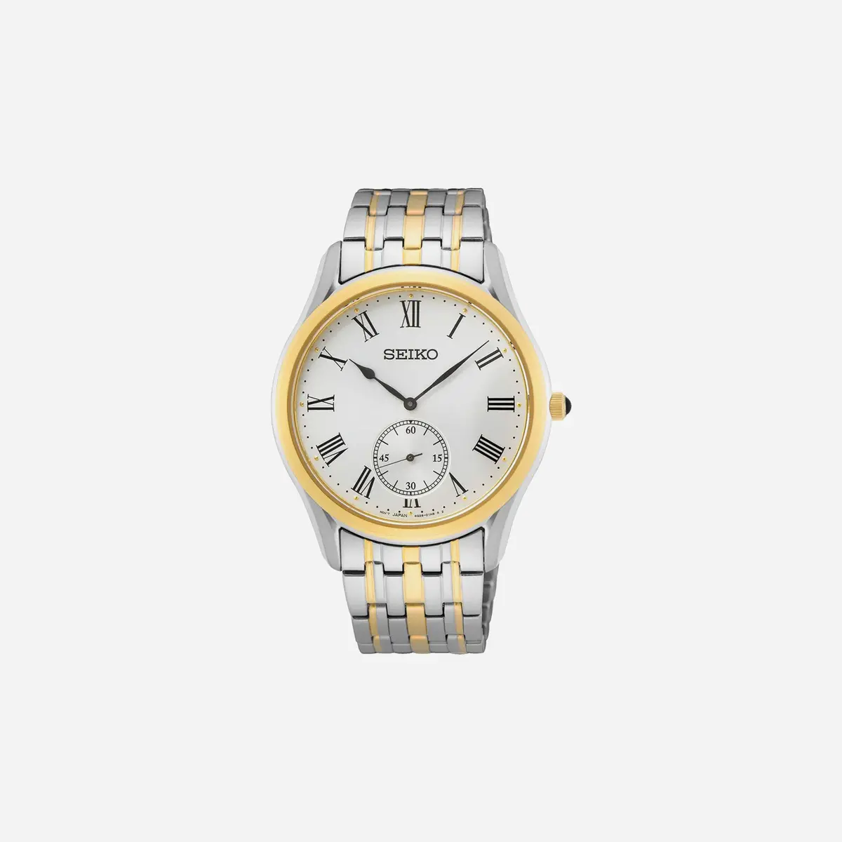 Seiko Quartz Watch Spade Dial Stainless Steel Watch Yellow Gold Pvd - Srk048p1 1