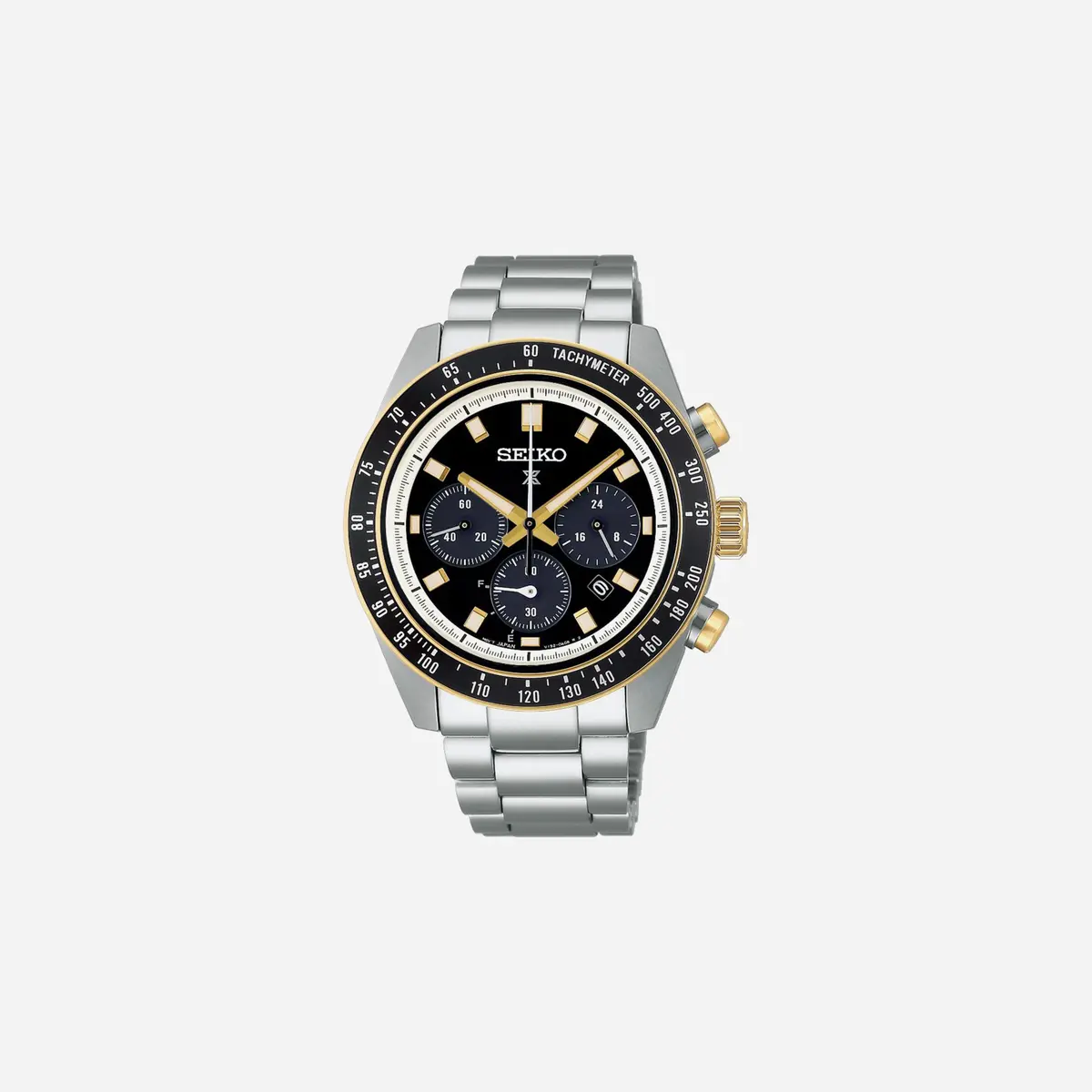 Seiko Prospex Circuit Race Solar Black Dial Stainless Steel Watch - Ssc941p1 1