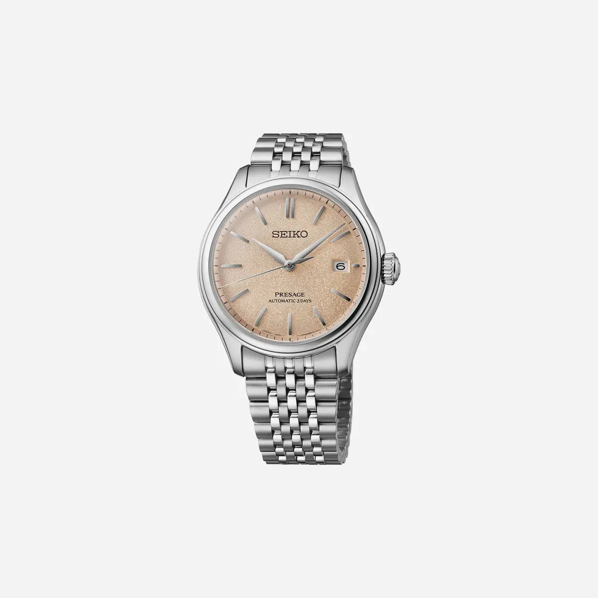 Seiko Presage Classic Series Araigaki Alpha Dial Stainless Steel Watch - Spb467j1 1