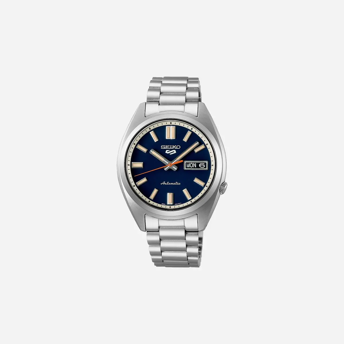 Seiko 5 Sports Snxs Ã«Rinse Blueã­ Classic Sports Blue Dial Stainless Steel Watch - Srpk87k1 1