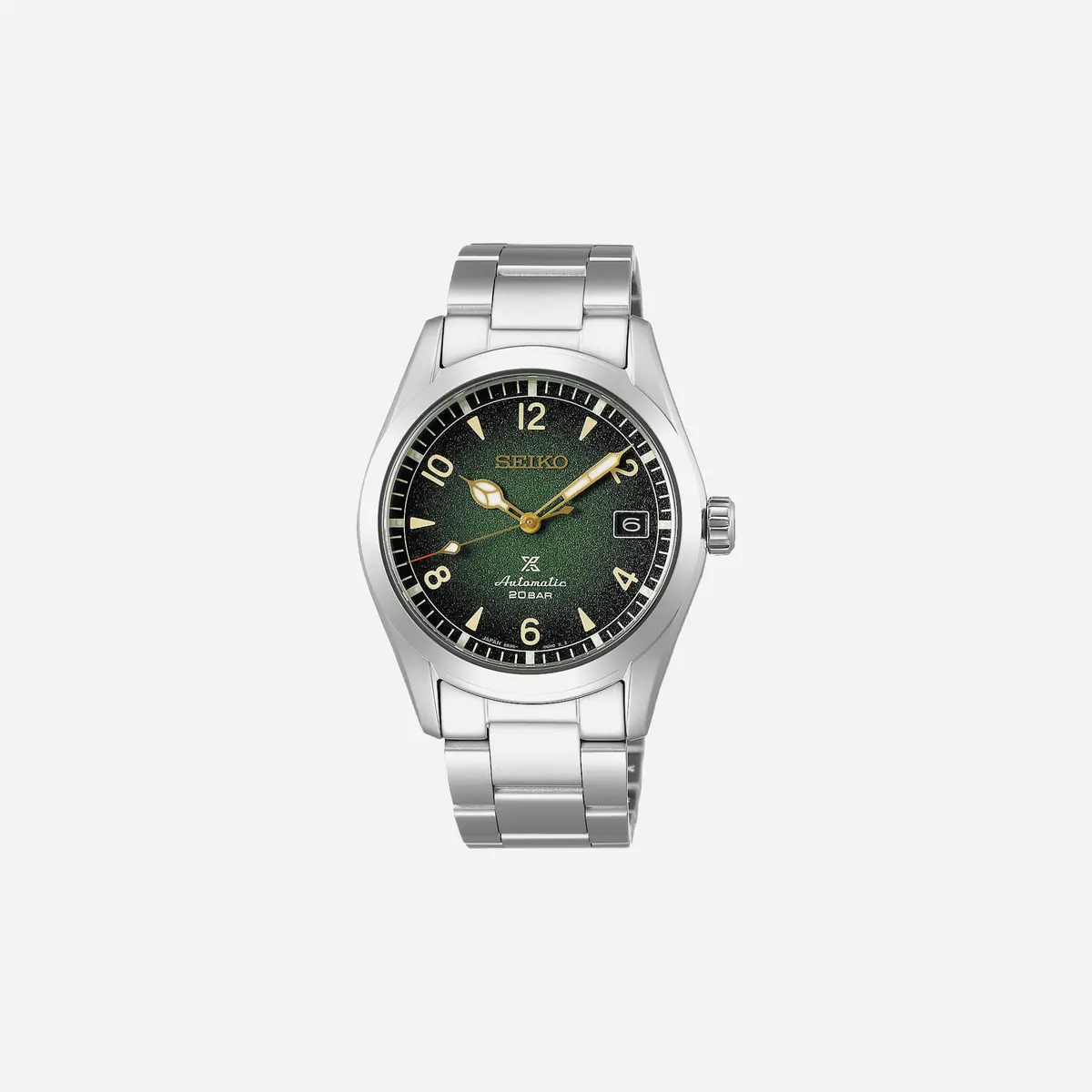 Seiko Prospex Alpinist Watch Green Dial Stainless Steel Watch - Spb155j1 1