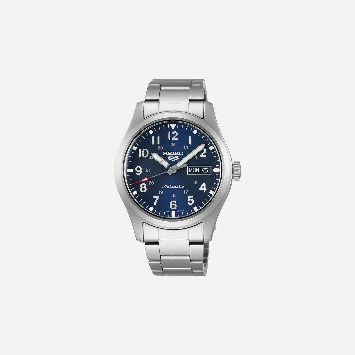 Seiko 5 Sports Field Collection Automatic Blue Dial Stainless Steel Watch - Srpg29k1 1