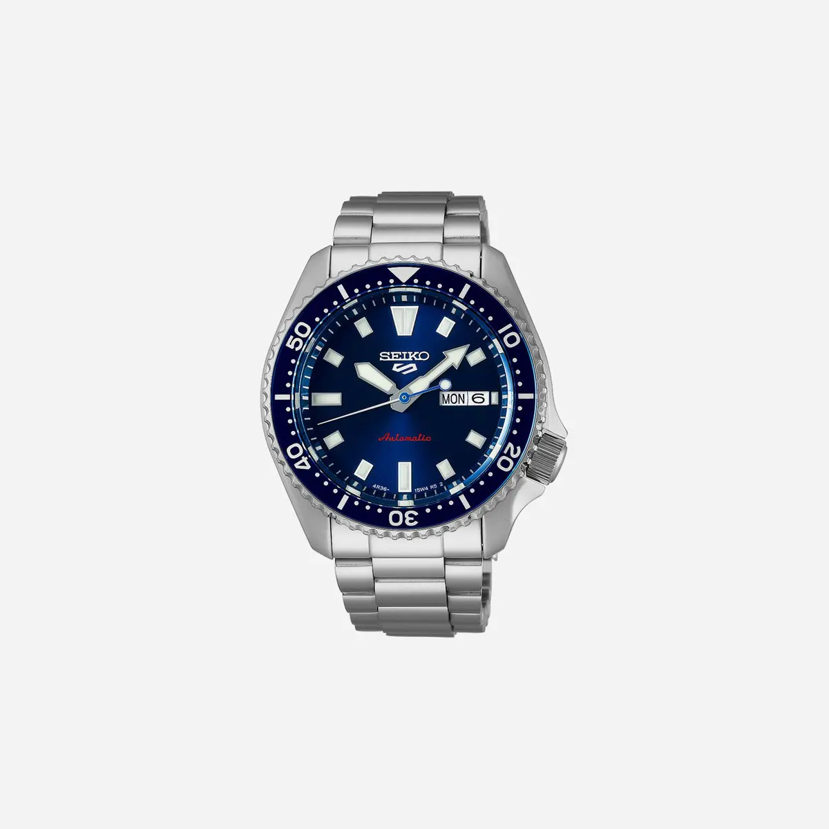 Seiko 5 Sports Skx Redux In Koniro Blue Blue Dial Stainless Steel Watch - Srpl83k1 1
