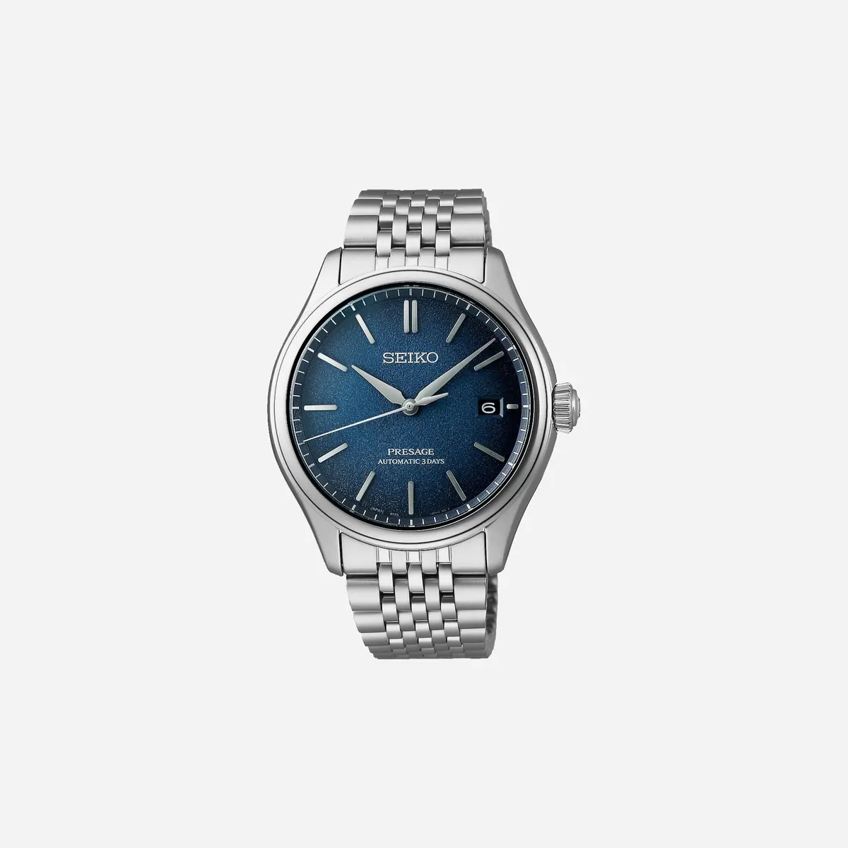 Seiko Presage Blue Dial Stainless Steel Watch - Spb525j1 1