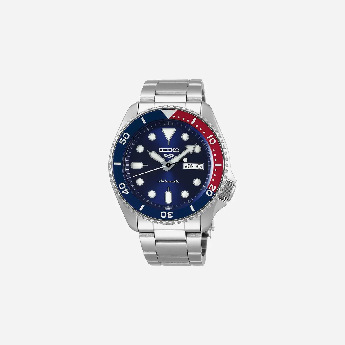 Seiko 5 Sports Automatic Watch Blue Dial Stainless Steel Watch - Srpd53k1 1