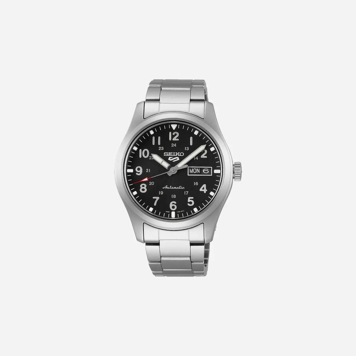 Seiko 5 Sports Field Collection Automatic Black Dial Stainless Steel Watch - Srpg27k1 1