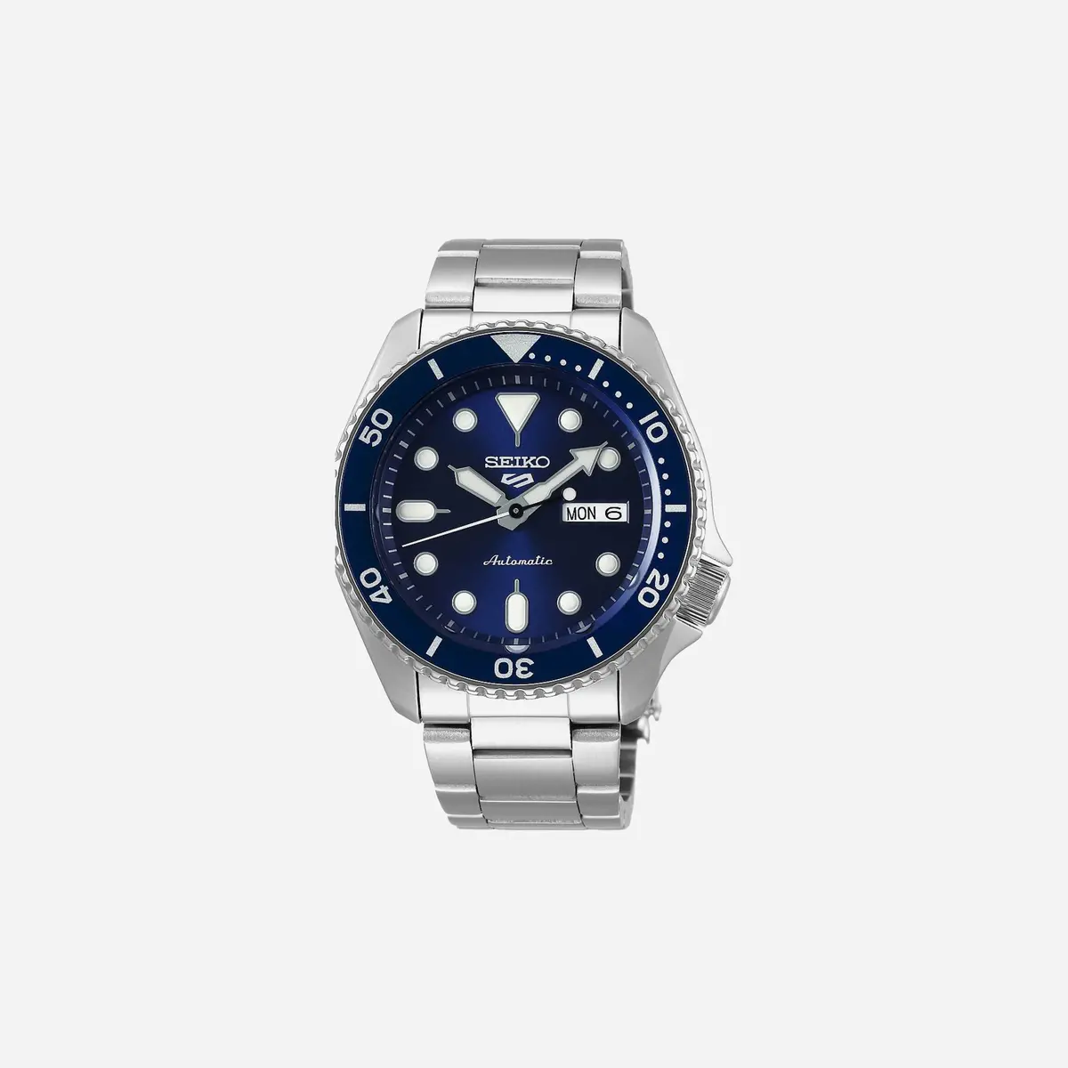 Seiko 5 Sports Automatic Watch Blue Dial Stainless Steel Watch - Srpd51k1 1
