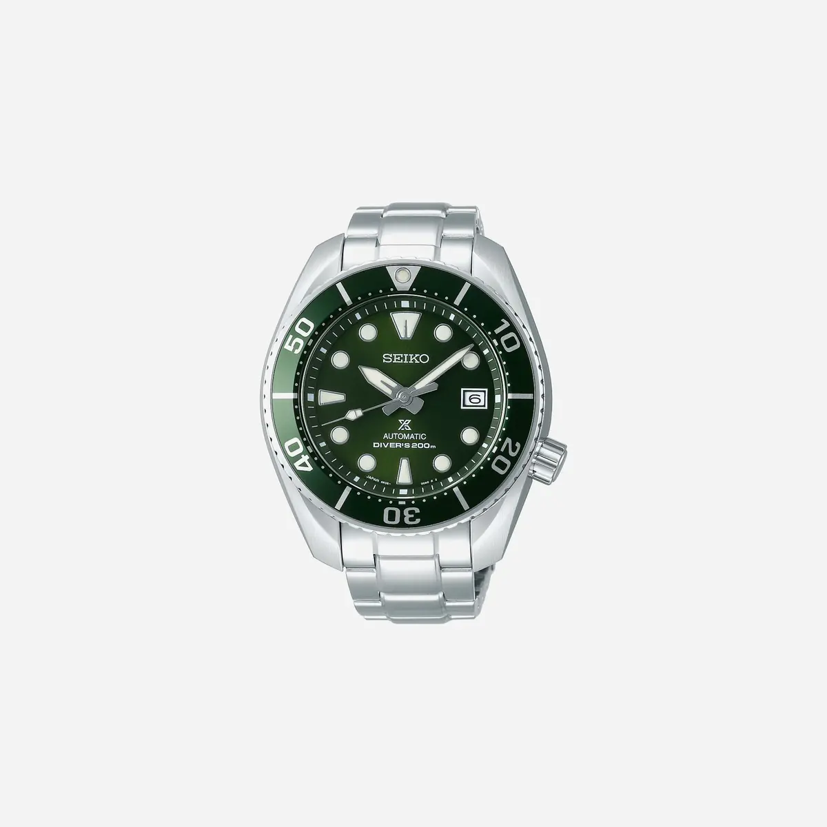 Seiko Prospex Green Dial Stainless Steel Watch - Spb103j1 1