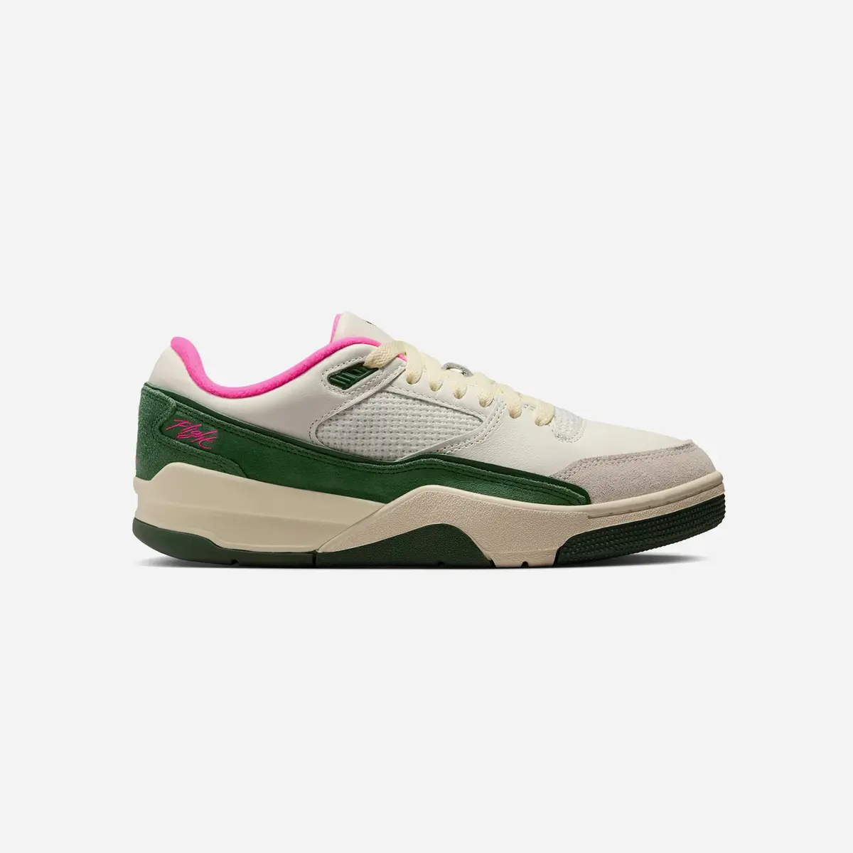 Nike Air Jordan Flight Court Sail Fir Pink Blast Wmns 1