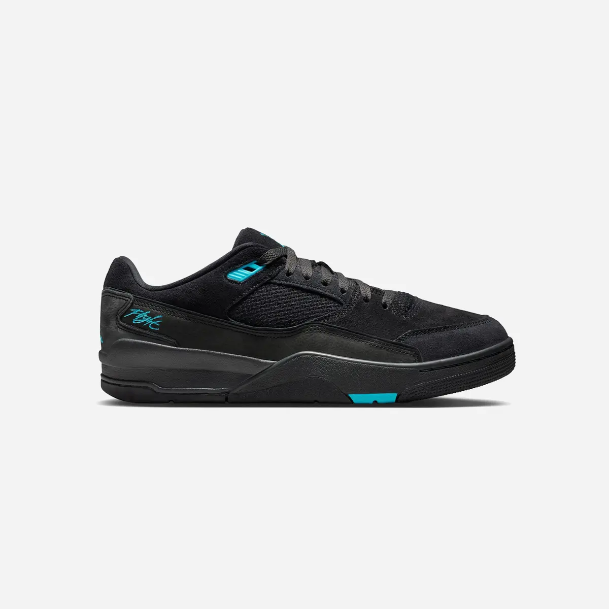 Nike Air Jordan Flight Court Black Gamma Blue 1