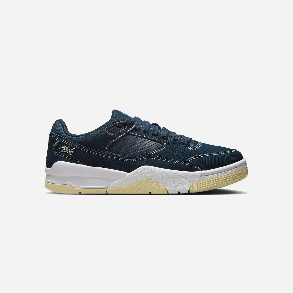 Nike Air Jordan Flight Court Obsidian White Alabaster Wmns 1