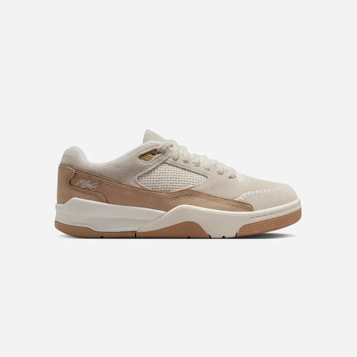 Nike Air Jordan Flight Court Se Light Orewood Brown Sail Wmns 1