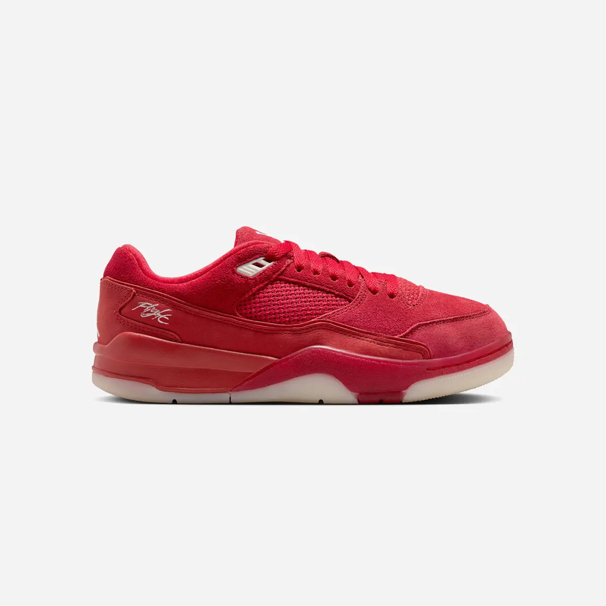 Nike Air Jordan Flight Court Varsity Red Muslin Sail Wmns 1